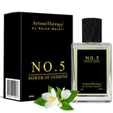 No. 5 Natural Jasmine Infused  Perfume  -  for a Luxurious Escape into Floral Serenity